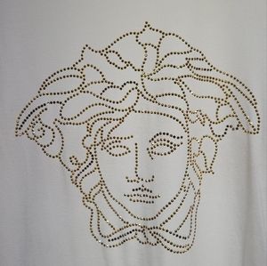 Used Womens Medusa Logo Versace White T Shirt